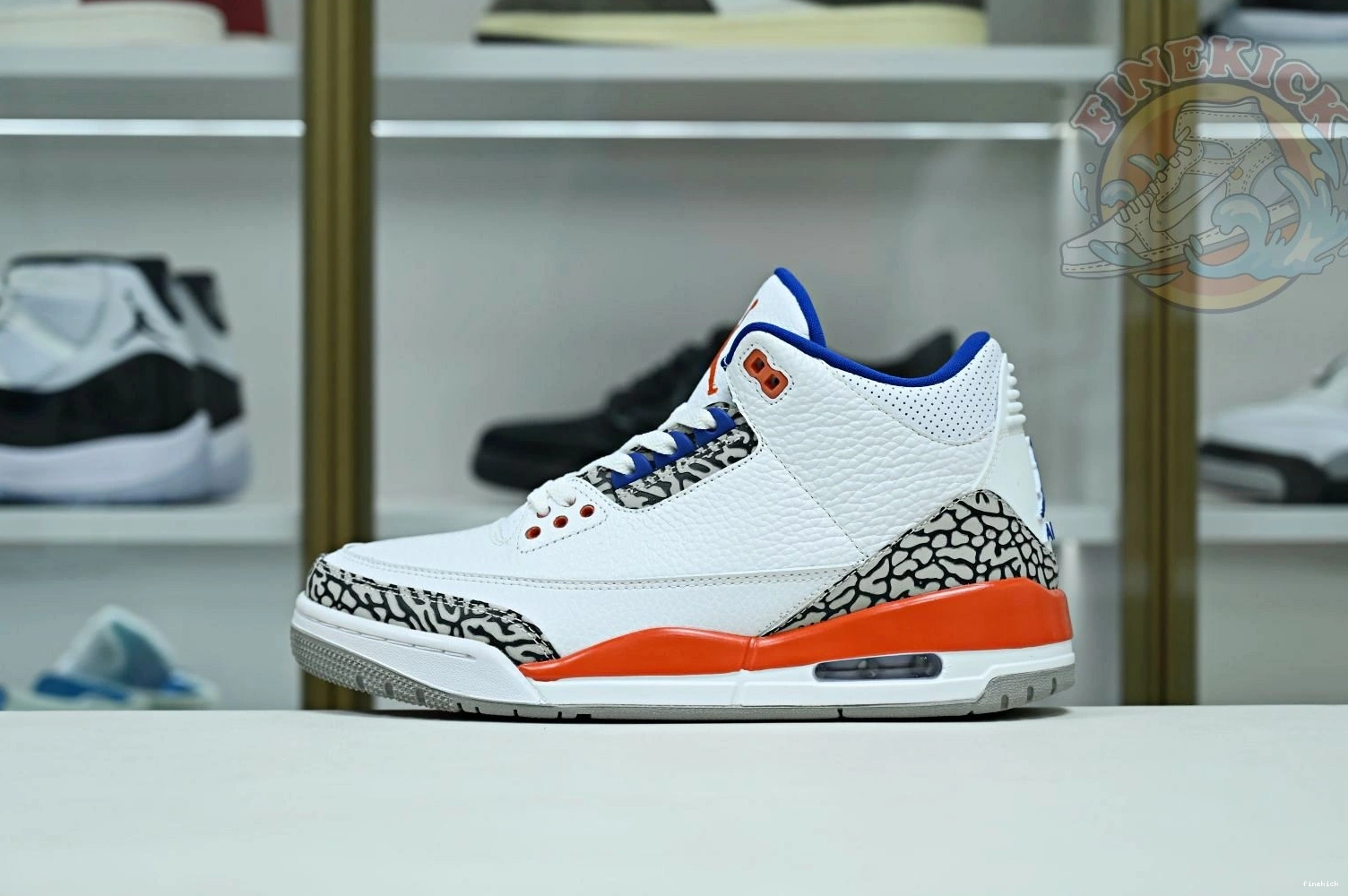 RETRO JORDAN AIR 3 'KNICKS' 0819